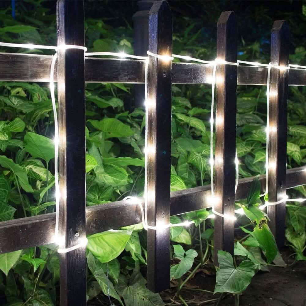 Luces solares de cuerda 23m/75.5FT 200LED