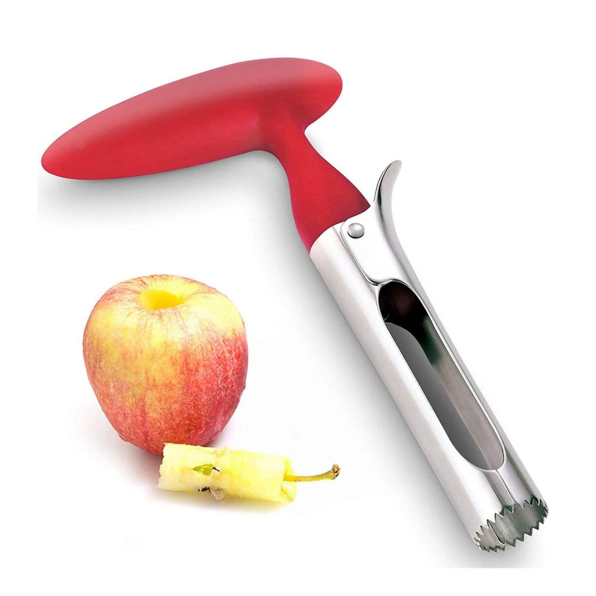 Removedor de Corazones de Manzana y Frutas Premium de Acero Inoxidable