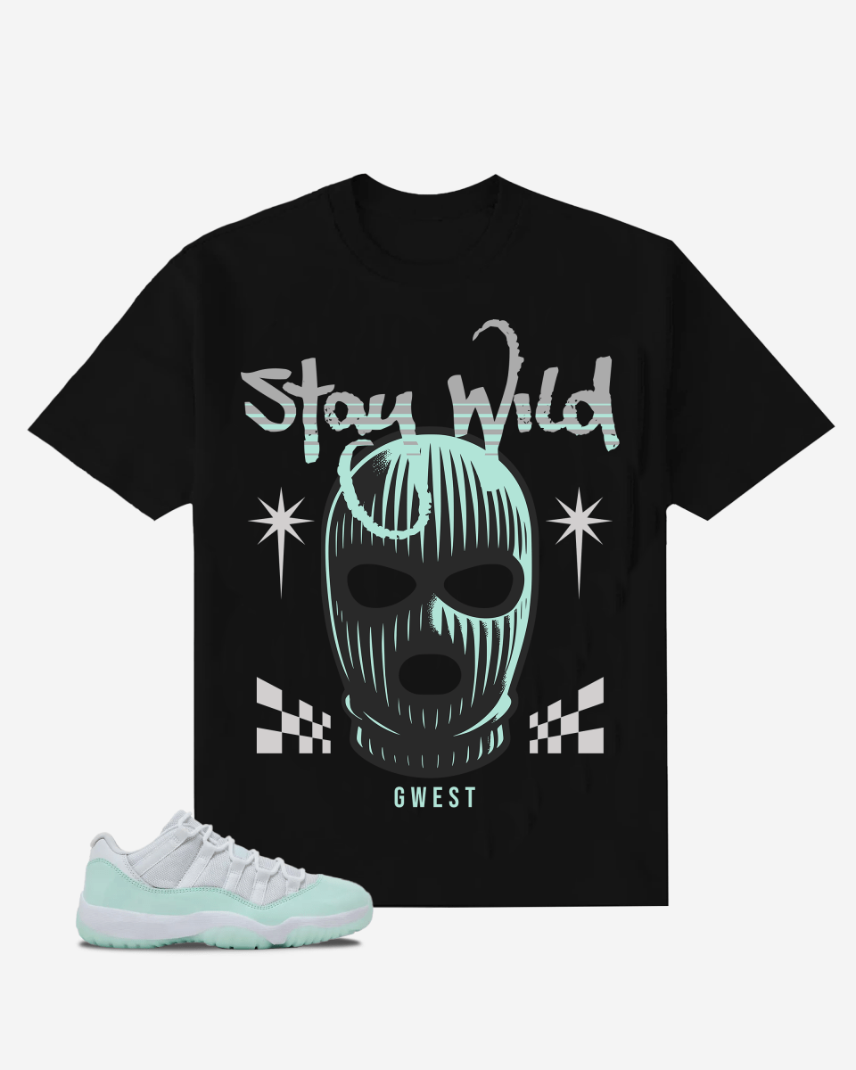 G West Stay Wild Oversized T-Shirt Mens