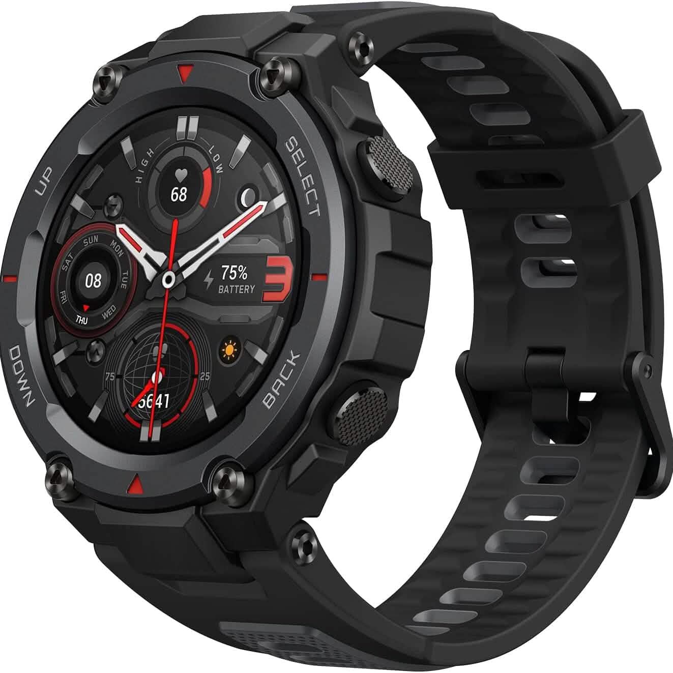 Reloj inteligente T-Rex Pro para hombre, resistente, GPS, para fitness (reacondicionado)