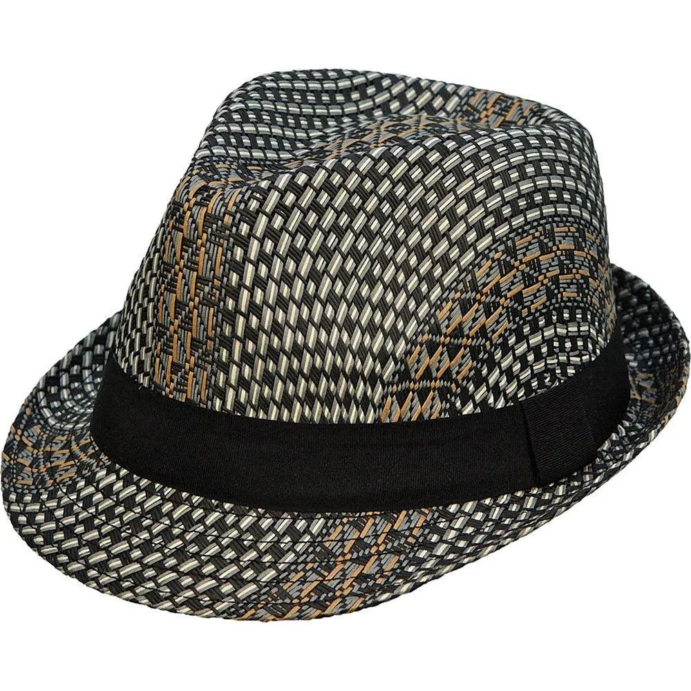 Sombrero Fedora de Paja Deadwood Trading Domino