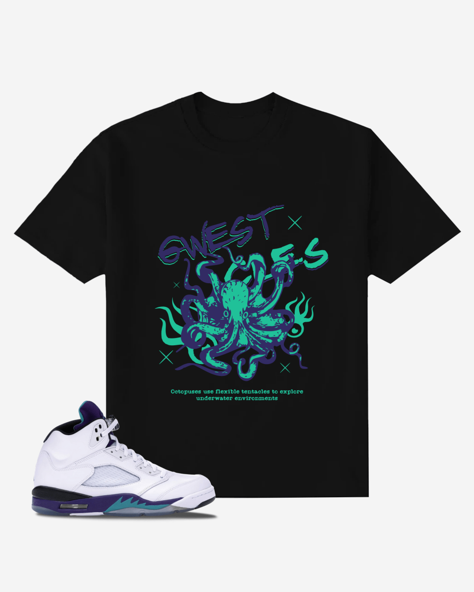 G West Tentacles Oversized T-Shirt Mens