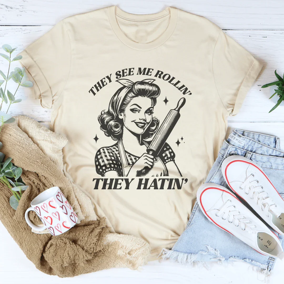 Camiseta They See Me Rolling They Hatin
