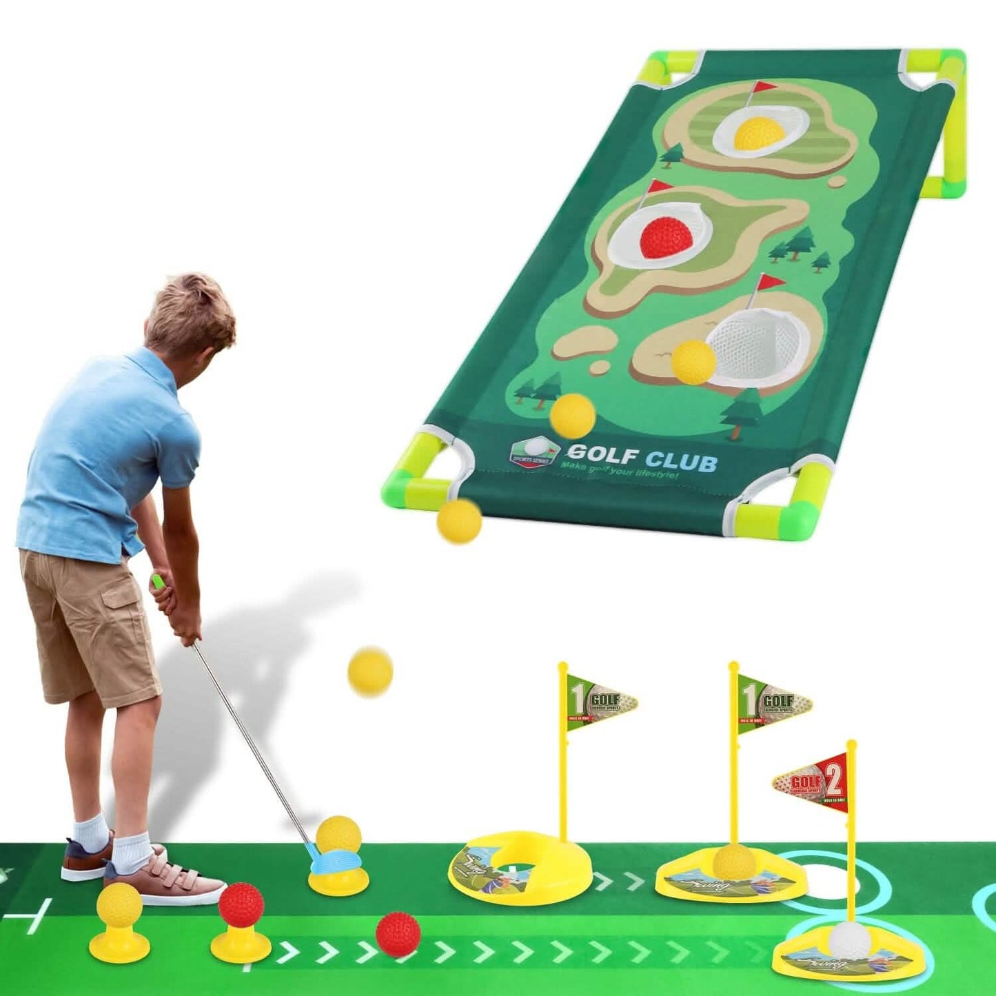 Set de juguetes de golf para niños pequeños
