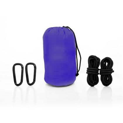 Hamaca de paracaídas para dos personas con mosquitera integrada y bolsa de transporte