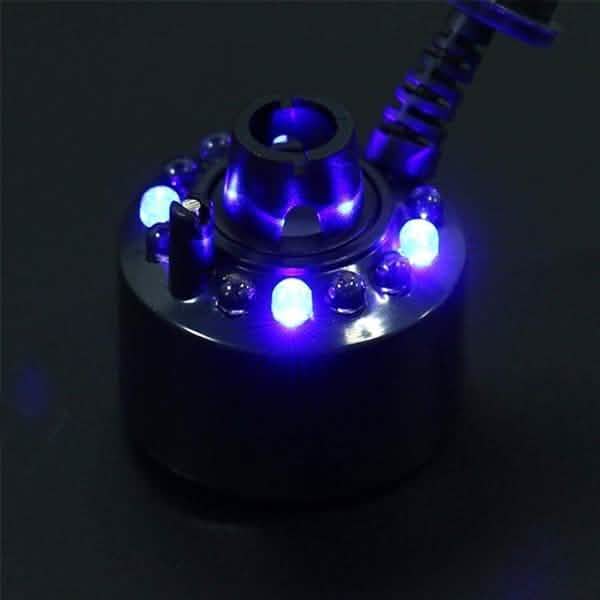 Humidificador Ultrasónico Vaporizador Nebulizador con 12 Luces LED