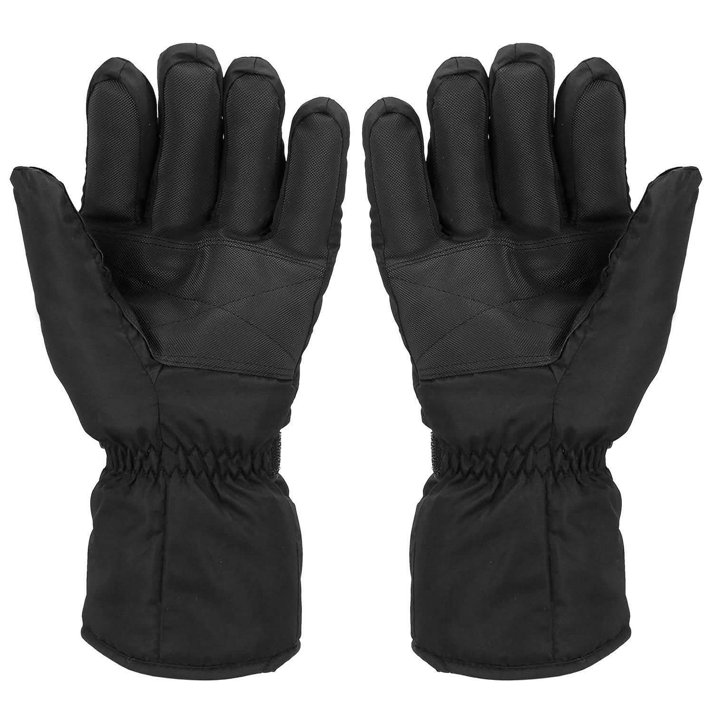 Guantes calefactables impermeables unisex a pilas