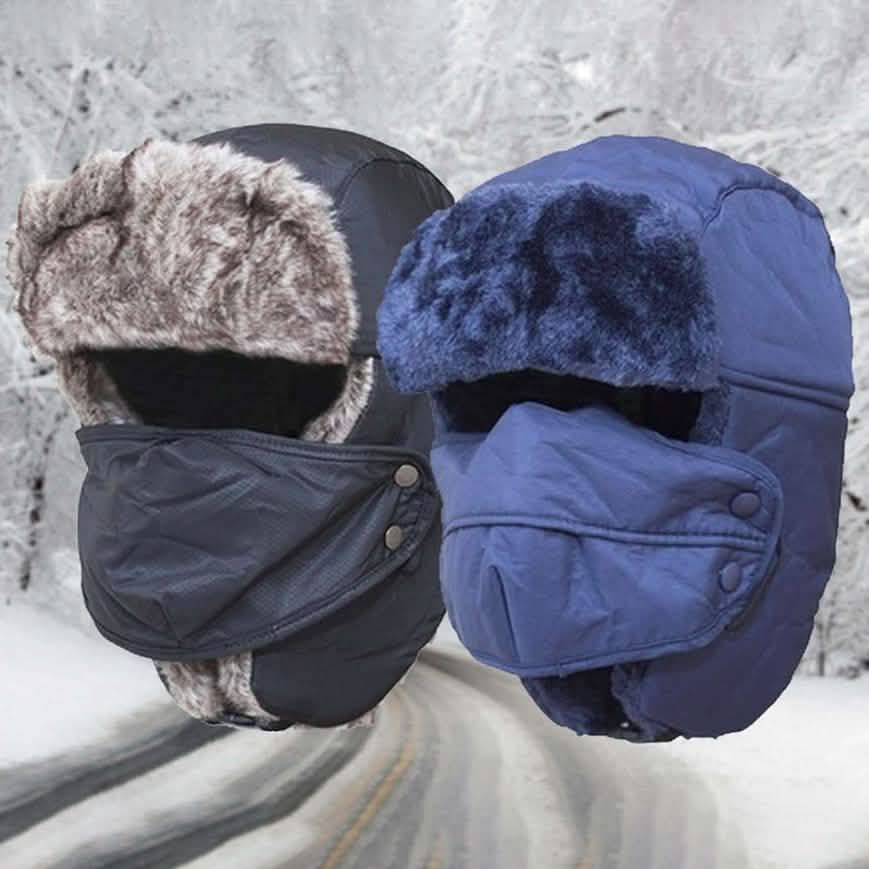 Gorro de aviador unisex de máxima cobertura para invierno