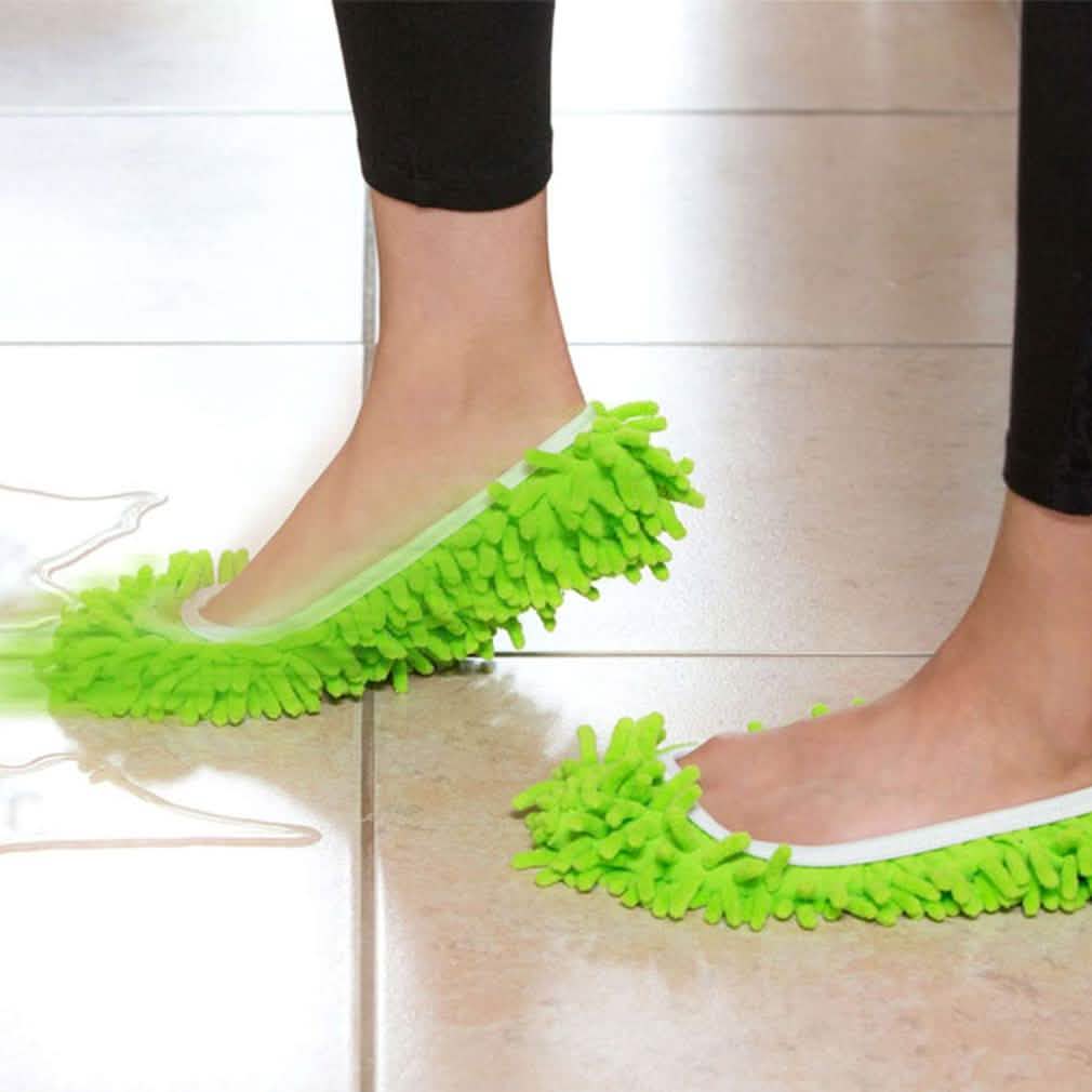Pantuflas unisex súper divertidas lavables a máquina para fregar