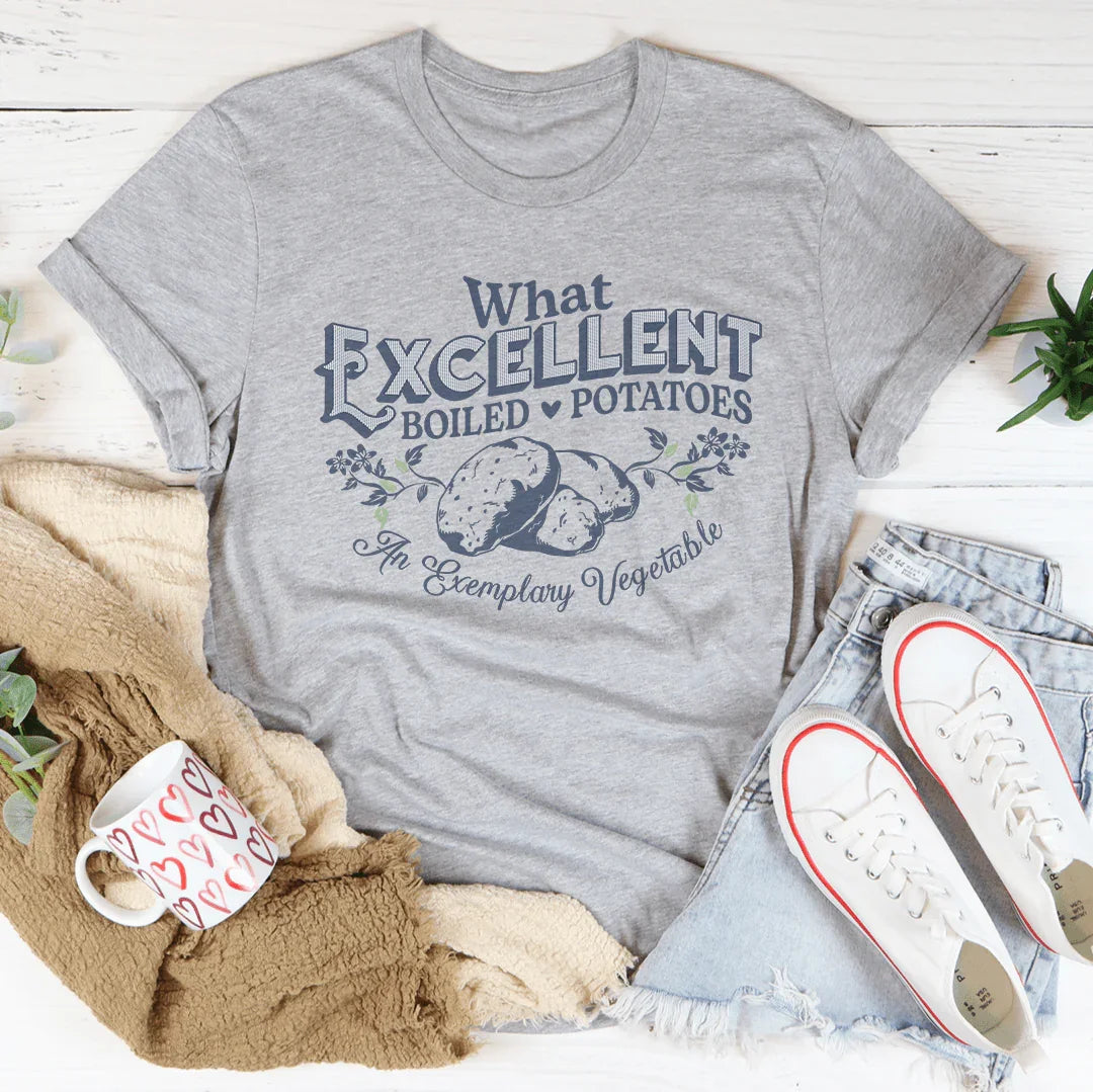 What Excellent Boiled Potatoes An Exemplary Vegetable Tee