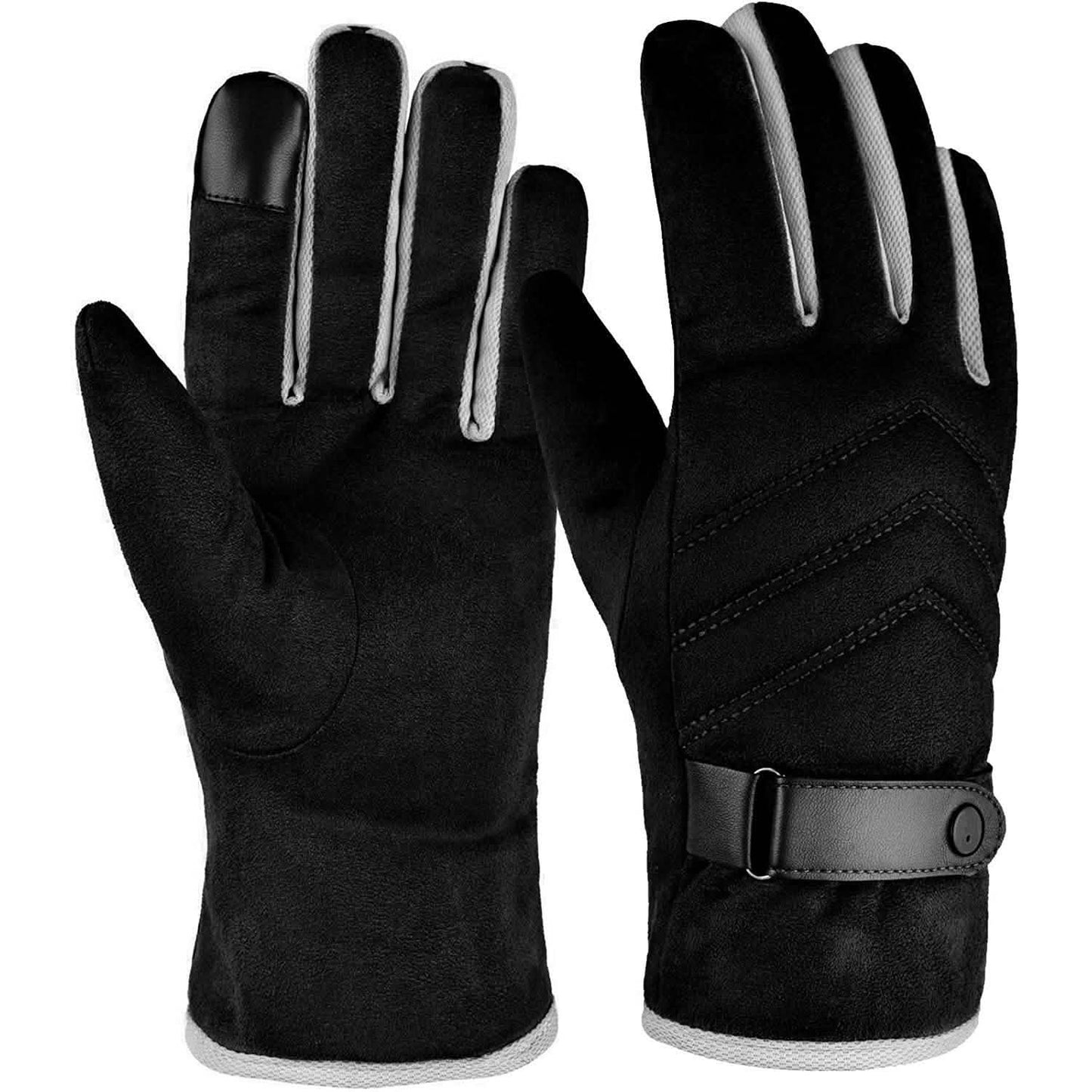 Guantes Térmicos Cortaviento para Clima Frío Antideslizantes