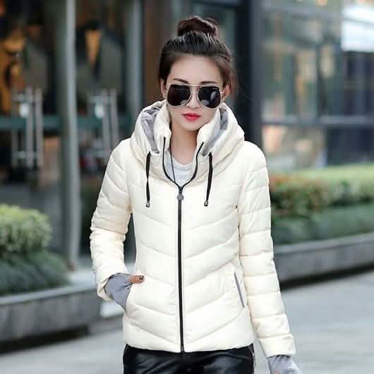 Chaqueta de Invierno para Mujer Parka Abrigo Grueso de Invierno