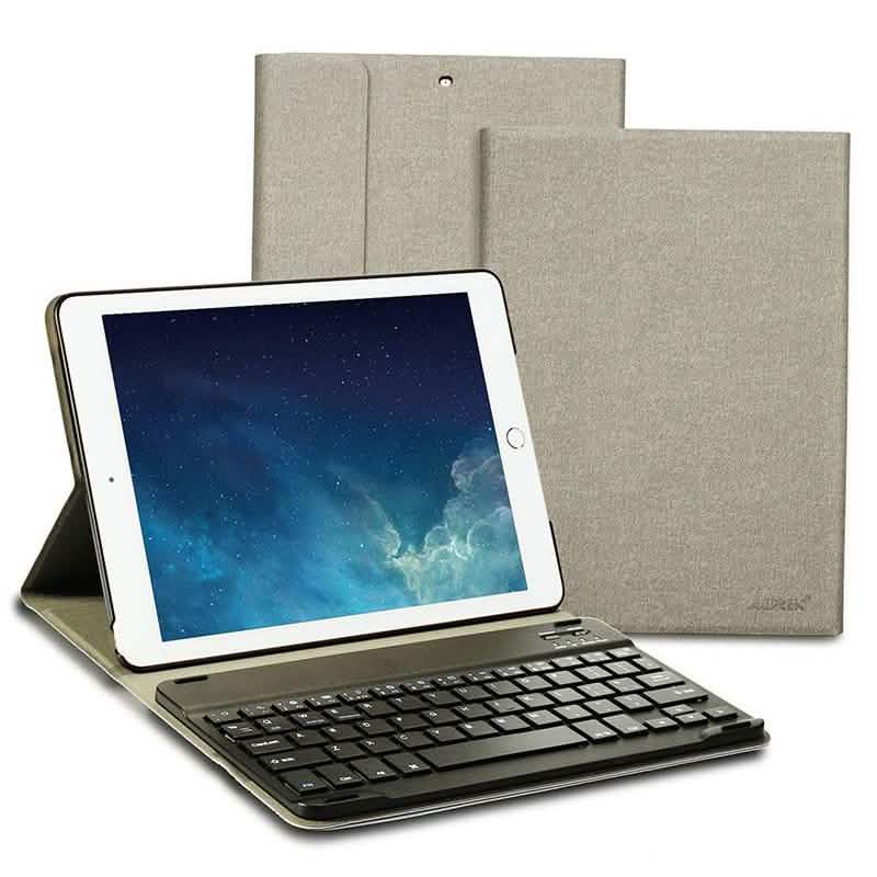 Funda con teclado Bluetooth inalámbrico para iPad 9.7" 17/18 A1822, A1823 y A1893