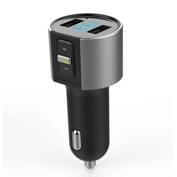 Transmisor FM MP3 inalámbrico para coche con cargador USB