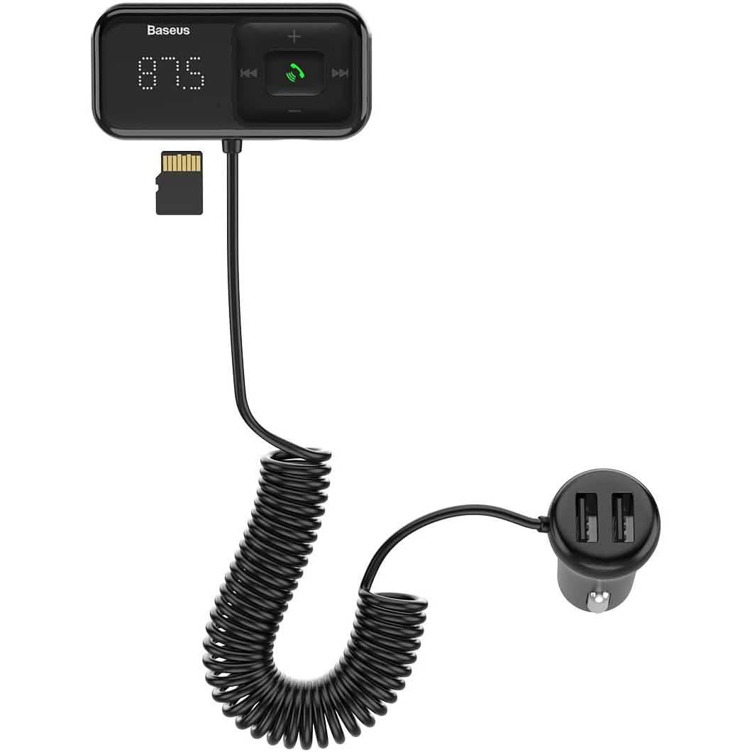 Adaptador Transmisor de Radio FM Inalámbrico para Coche