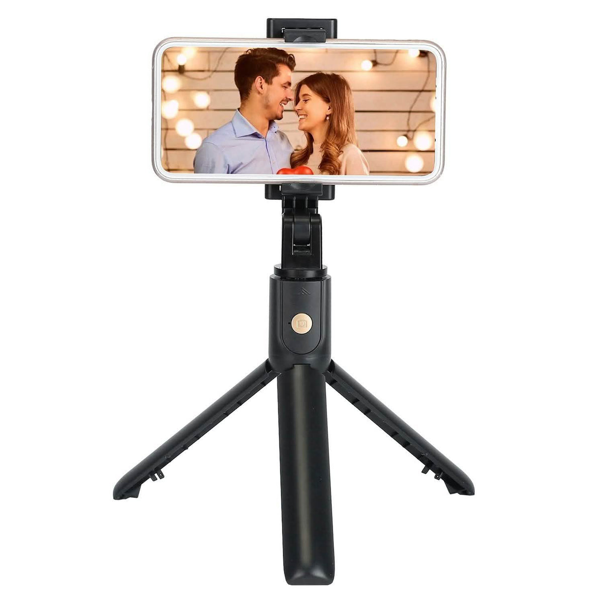 Palo selfi inalámbrico extensible con trípode y obturador remoto desmontable para teléfono de 3,5 a 6,2 pulgadas