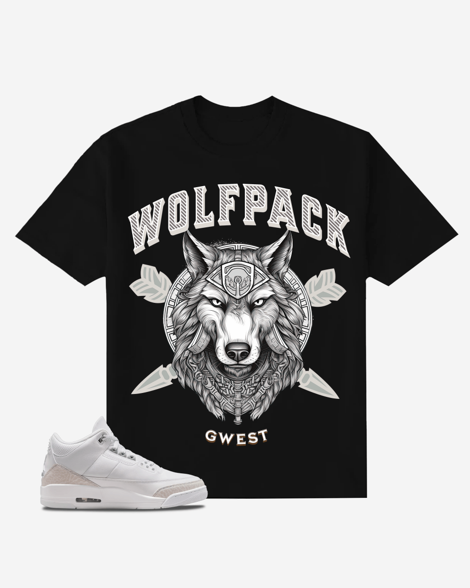 G West Wolf Pack Oversized T-Shirt Mens