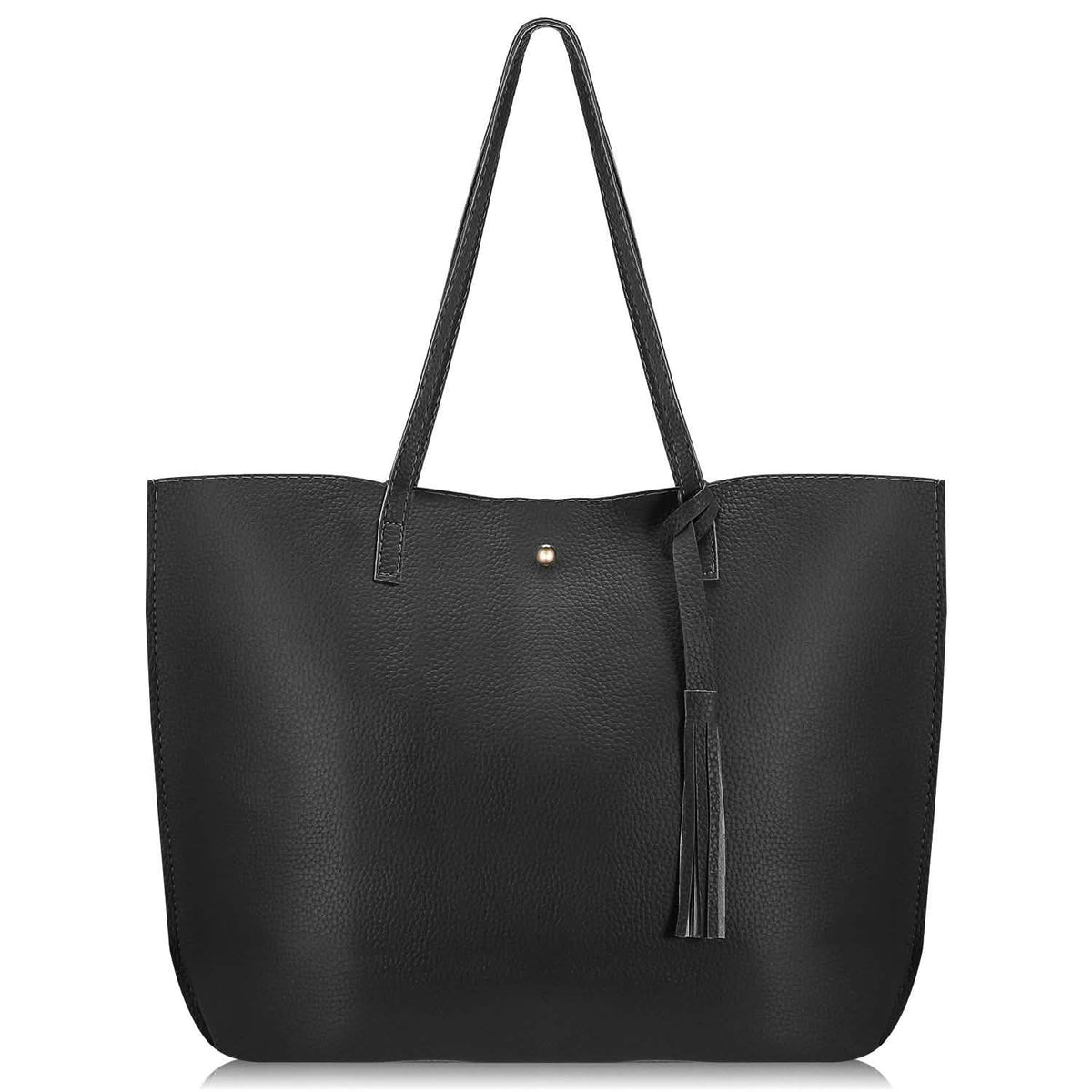 Bolso tote de cuero PU para mujer