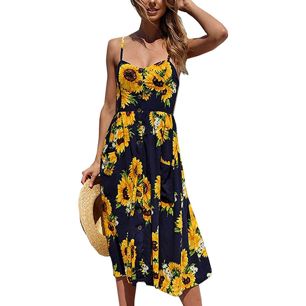 Vestidos de mujer casuales de verano con tirantes