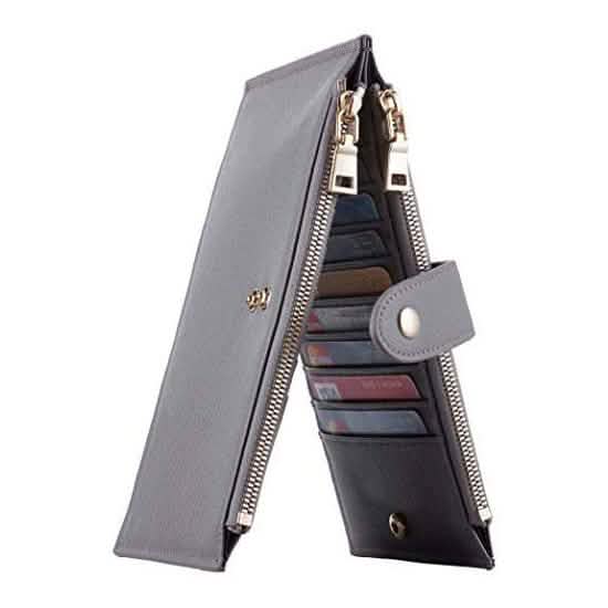 Cartera para mujer con bloqueo RFID