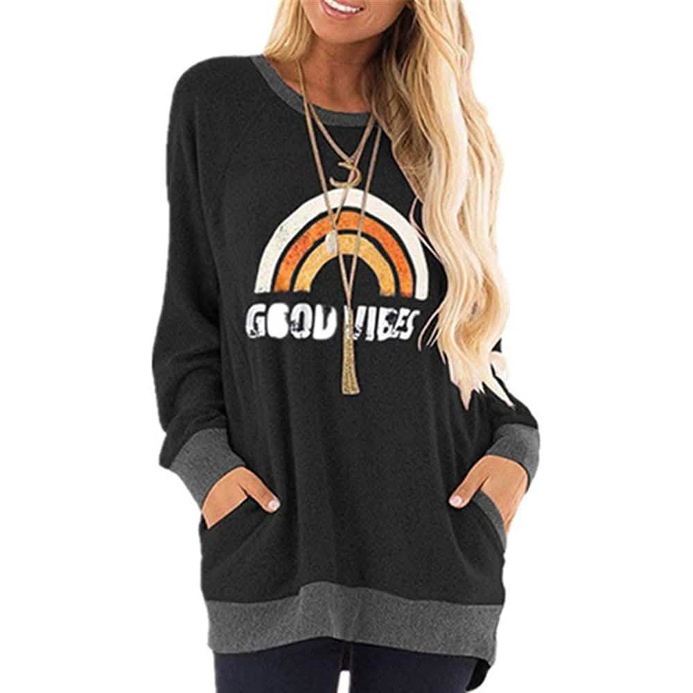 Sudadera de mujer talla grande tipo túnica