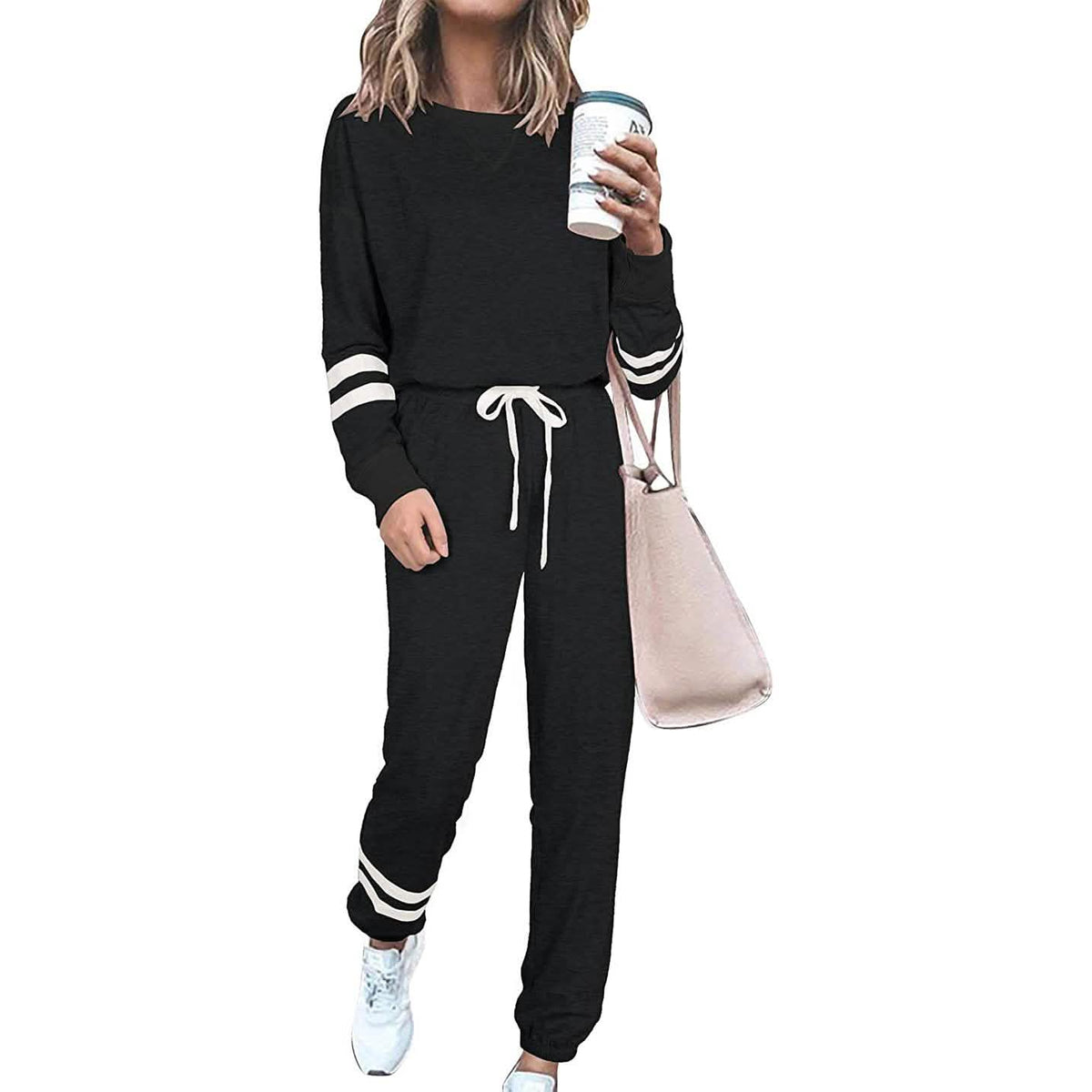 Conjunto de pijama de dos piezas para mujer