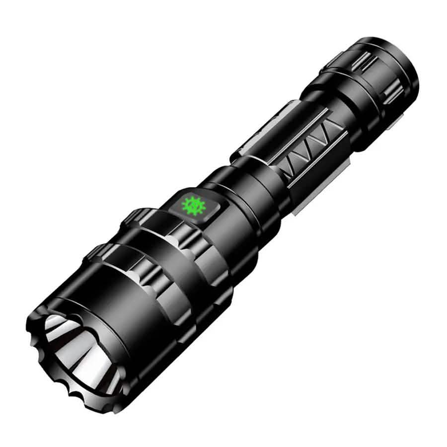 XANES 1102 L2 5 modos 1600 lúmenes recargable por USB linterna LED para camping y caza