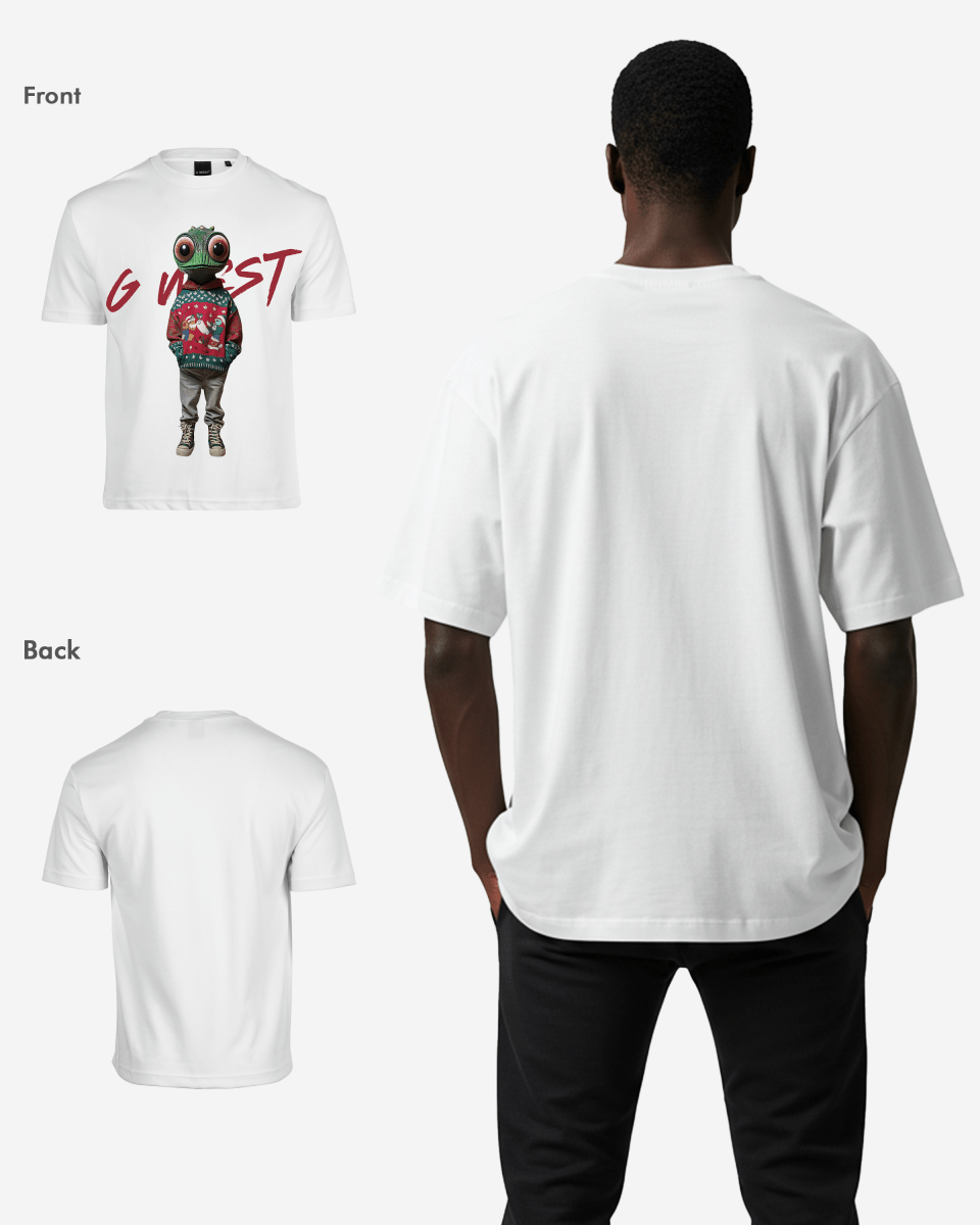 G West Yule Tide Tyrant Oversized T-Shirt Mens