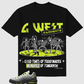 G West Memories Oversized T-Shirt Mens