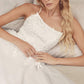 Vestido de muñeca corto con apliques florales Juliet 860