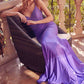 Vestido largo de sirena acentuado con pedrería Juliet 276