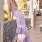 Vestido ceñido Juliet 272 con encaje bordado y detalles de pedrería