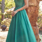 Juliet 268 Embroidered Sparkle Tulle Ball Gown