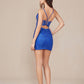 Vestido de cóctel corto ajustado tipo corsé Nox Anabel G817