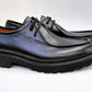 Zapato con cordones de piel de becerro Colección C - Negro