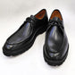 Zapato con cordones de piel de becerro Colección C - Negro