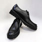 Zapato con cordones de piel de becerro Colección C - Negro