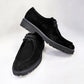Zapato de Cordones de Ante C Collection - Negro