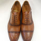 C Collection Calfskin Oxford - Cognac