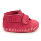Minnetonka VELCRO Front Strap Bootie - Infants Moccasins