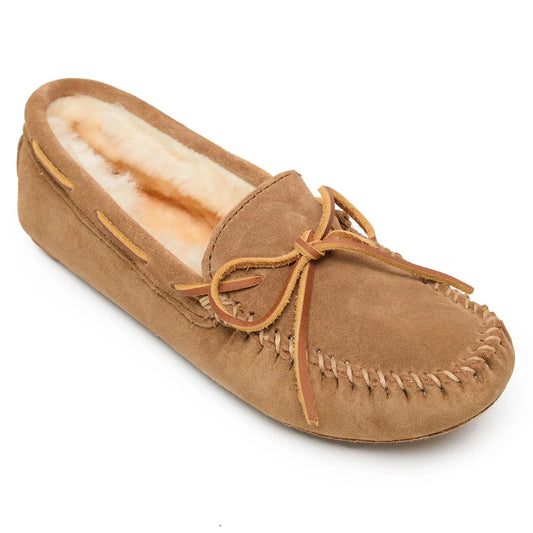 Pantuflas Minnetonka Sheepskin Softsole Moc para mujer