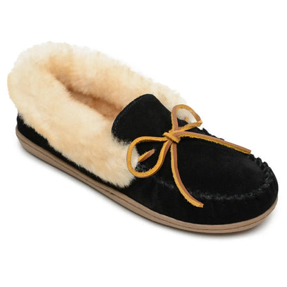 Minnetonka Alpine Sheepskin Moc - Pantufla para mujer