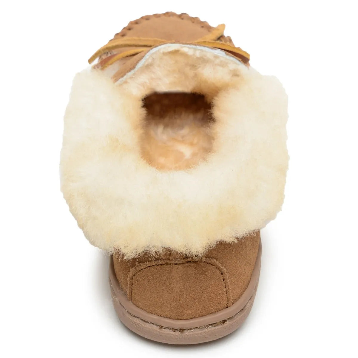 Minnetonka Alpine Sheepskin Moc - Pantufla para mujer