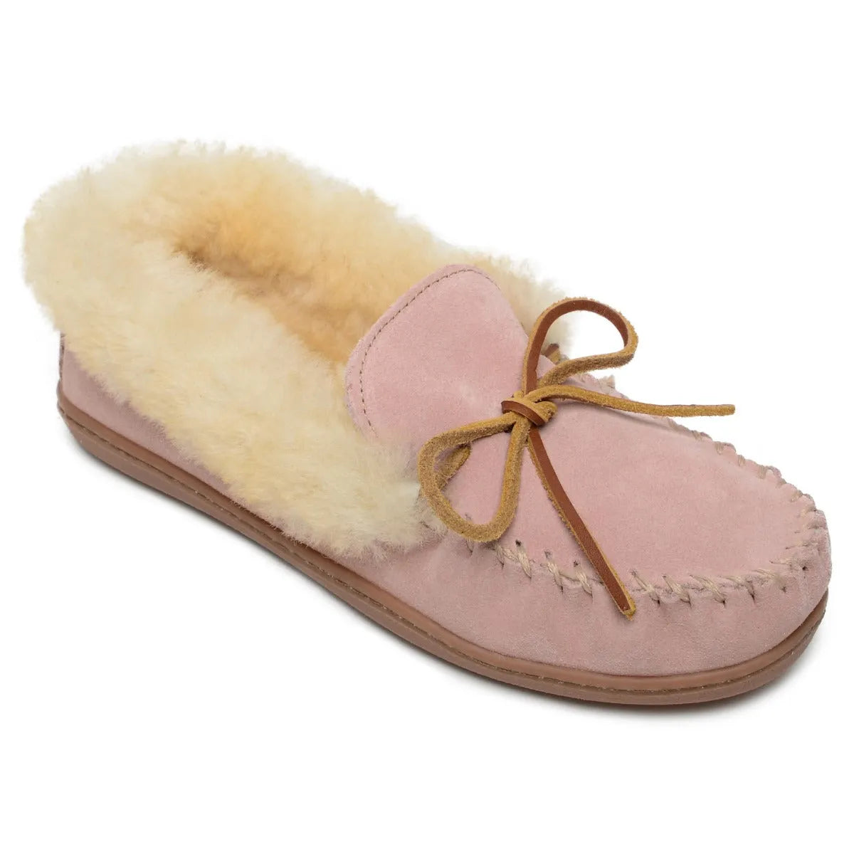 Minnetonka Alpine Sheepskin Moc - Pantufla para mujer