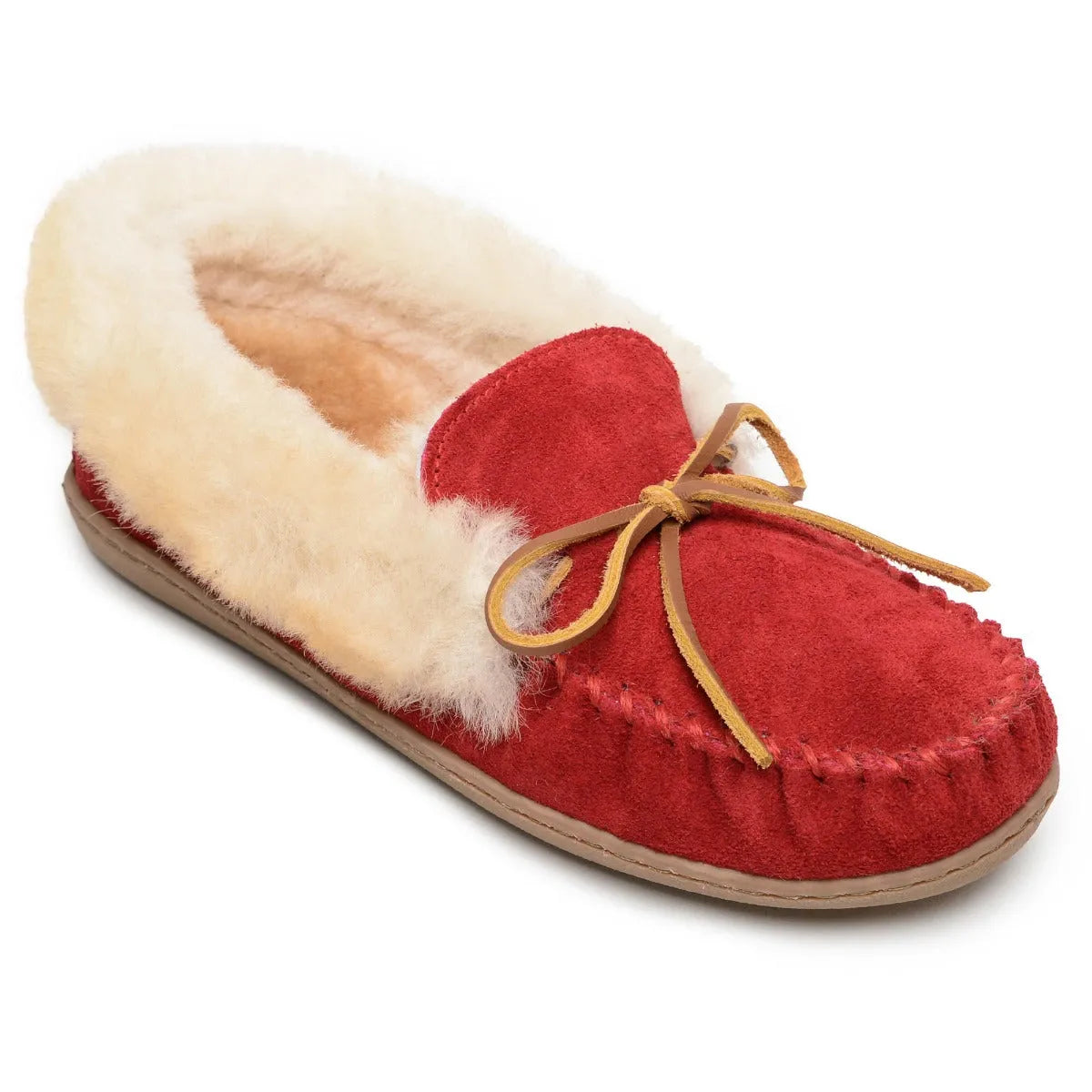 Minnetonka Alpine Sheepskin Moc - Pantufla para mujer