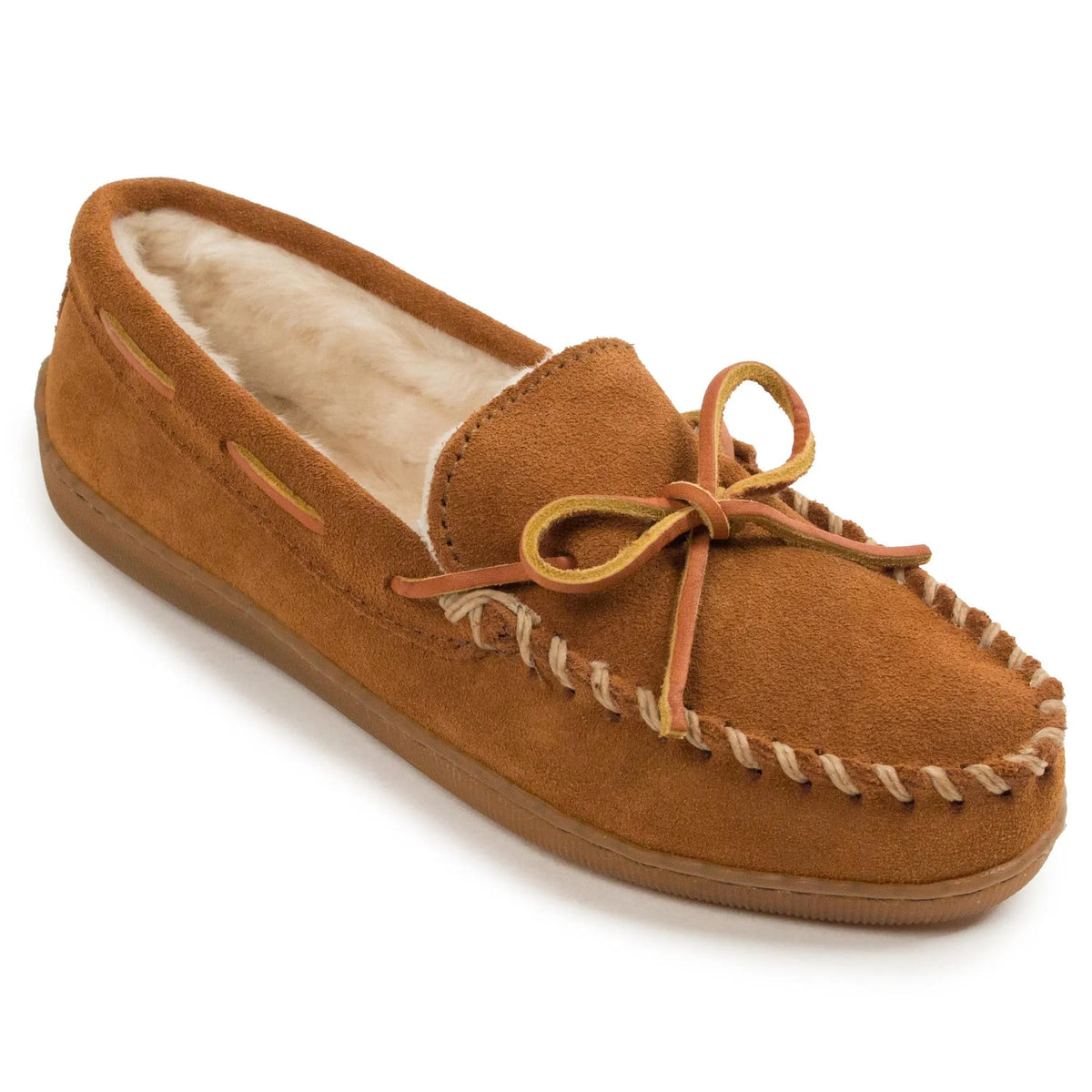 Pantufla para mujer Minnetonka Pile Lined Hardsole