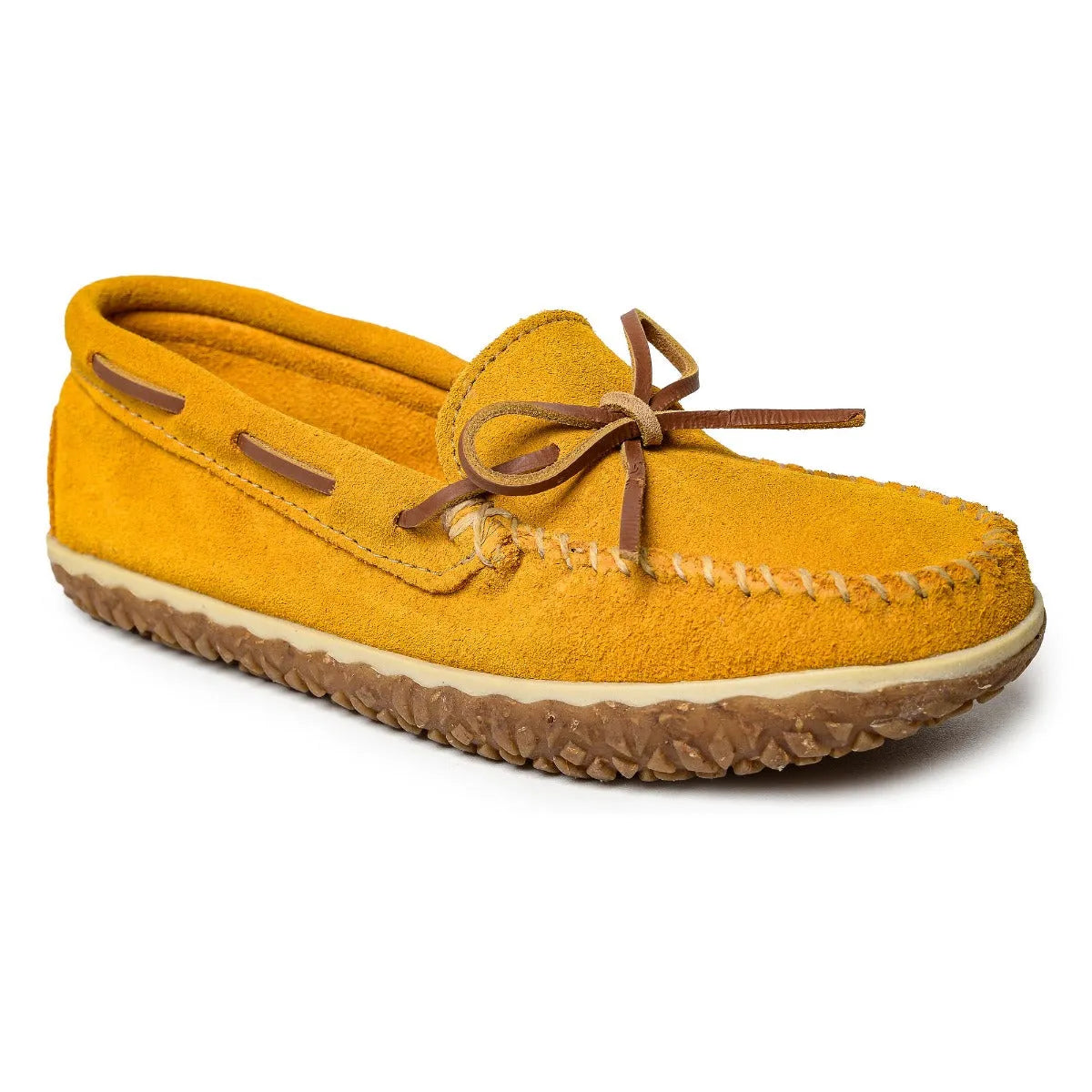 Minnetonka Tie Tread - Mocasín para Mujer