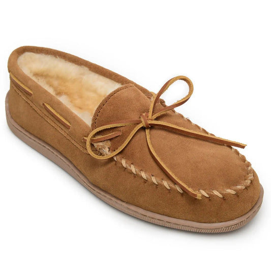 Mocasines Minnetonka de Oveja con Suela Rígida - Pantuflas para Hombre