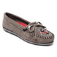 Minnetonka Thunderbird Animikii Hardsole Suede - Womens Moccasin