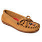 Minnetonka Thunderbird Animikii Hardsole Suede - Womens Moccasin